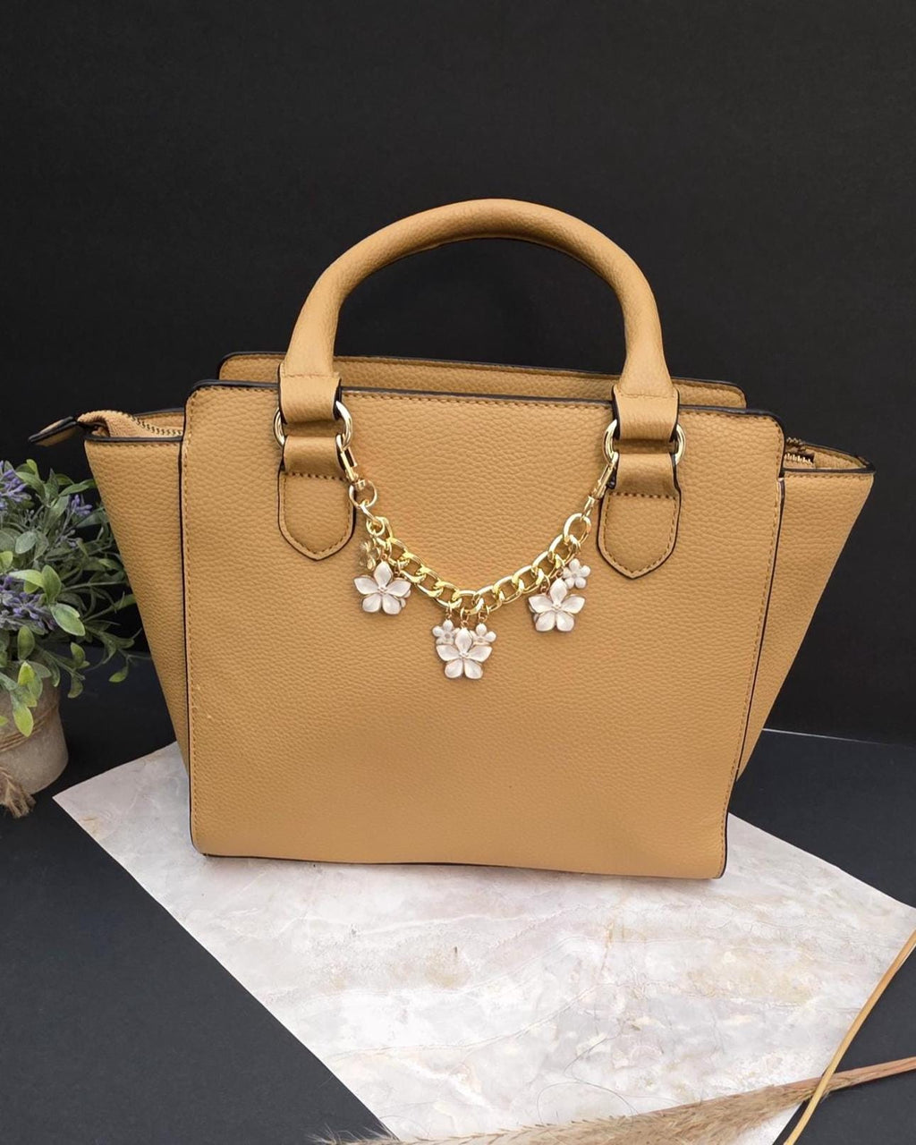 Gold Tone Cherry Bag Charm, Enamel Bow Purse Accessory, Coquette Backpack Keychain