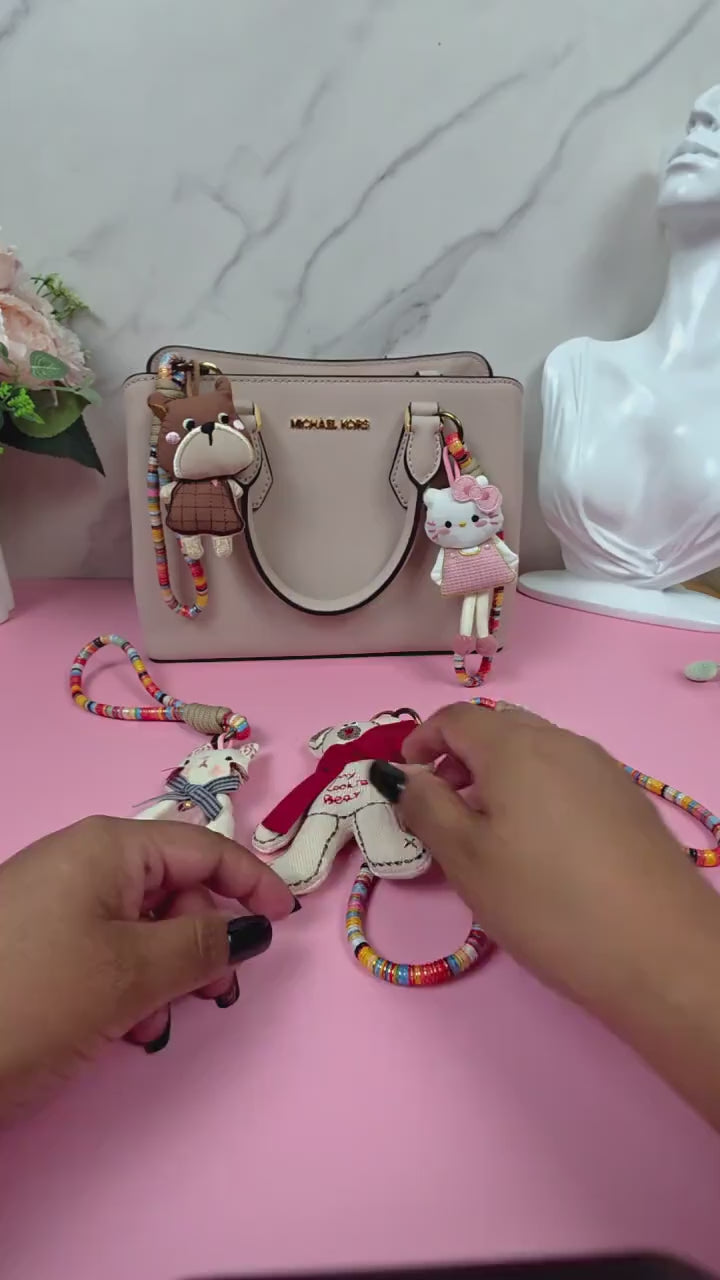 Handmade Plush Charm Keychain